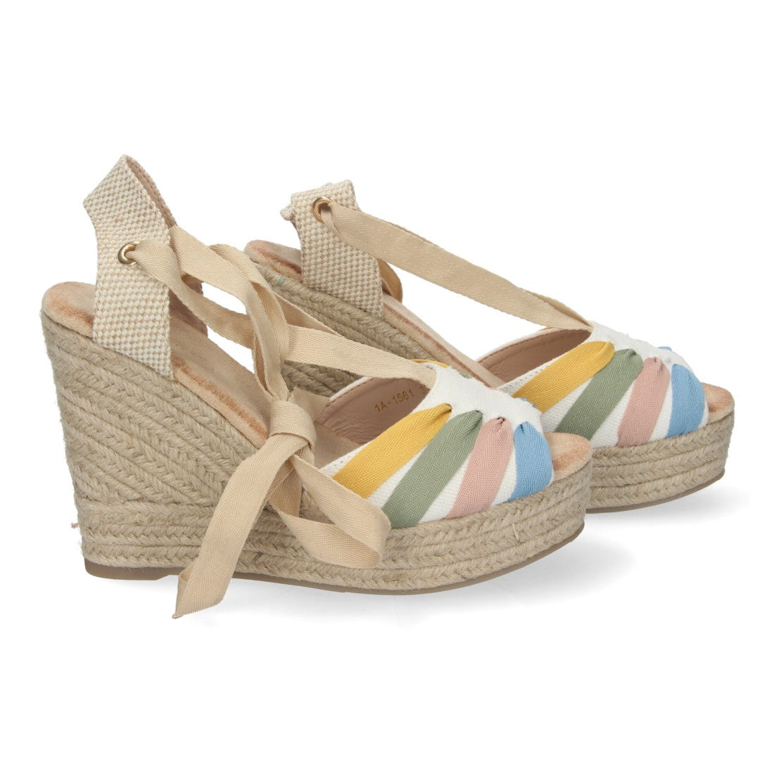 Sandalias Planas Multicolor Alegres Mujer