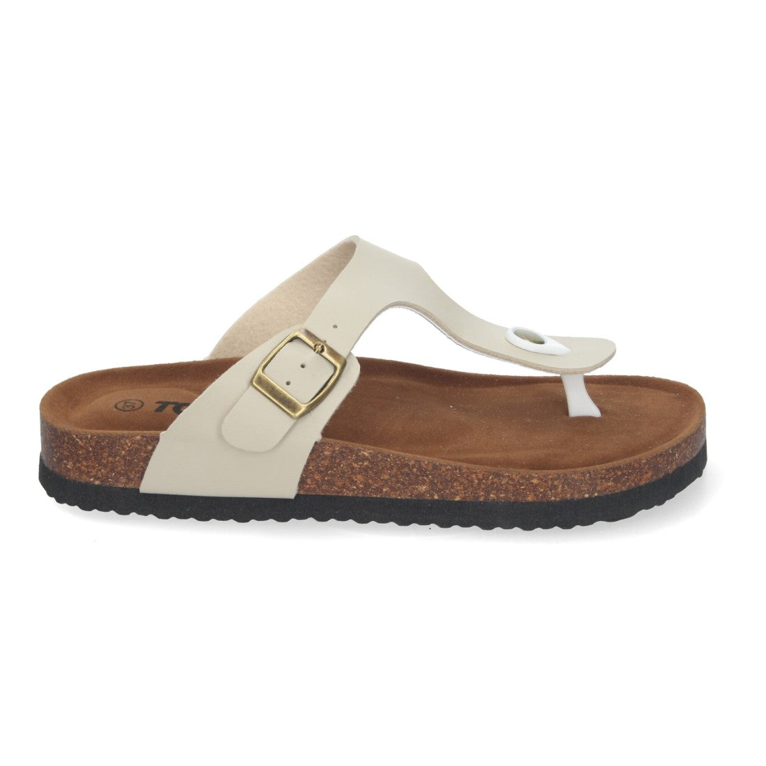 Sandalias Beige Mujer Verano Cómodas