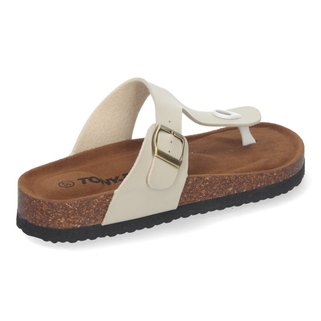 Sandalias Beige Mujer Verano Cómodas