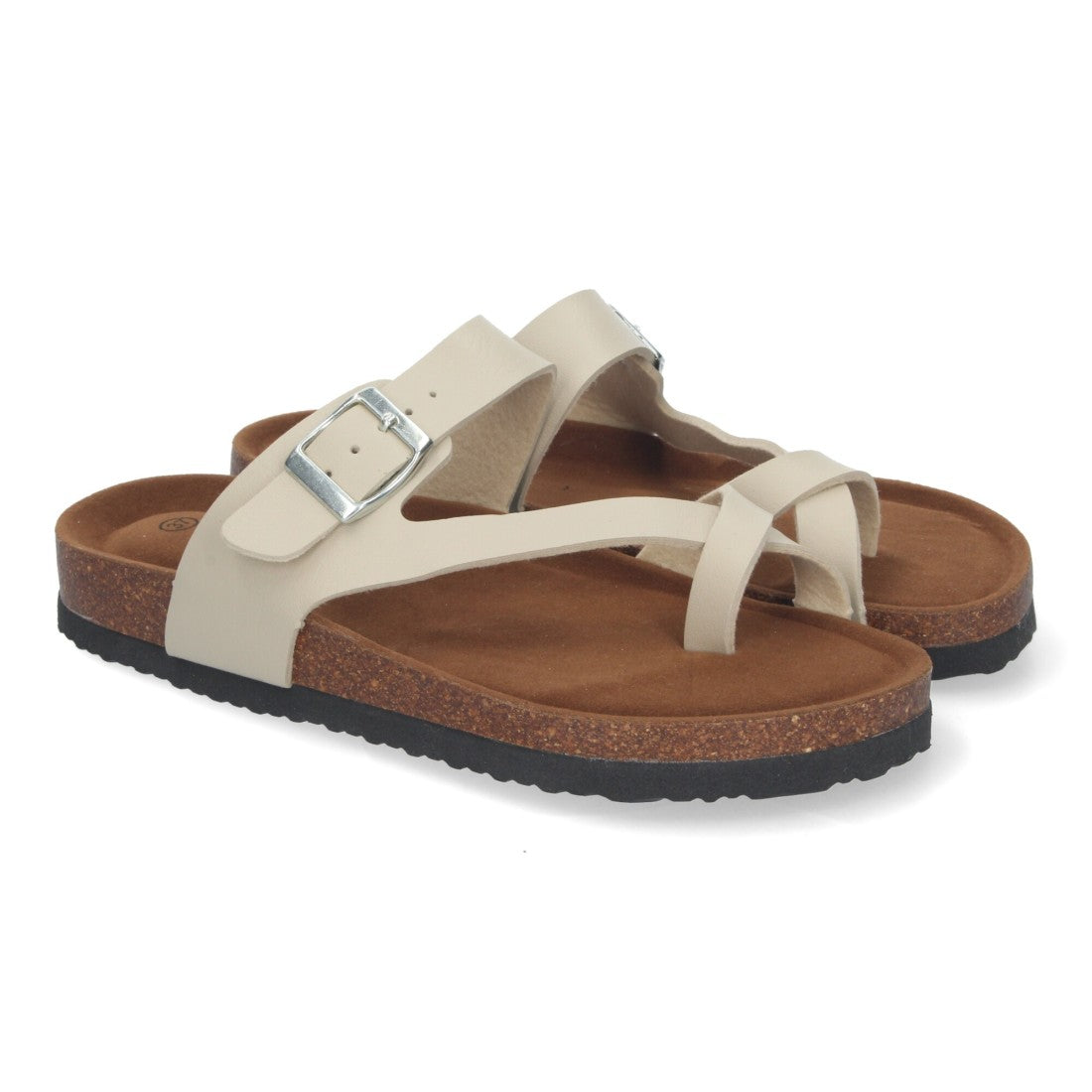 Sandalias Beige Mujer Verano Elegantes