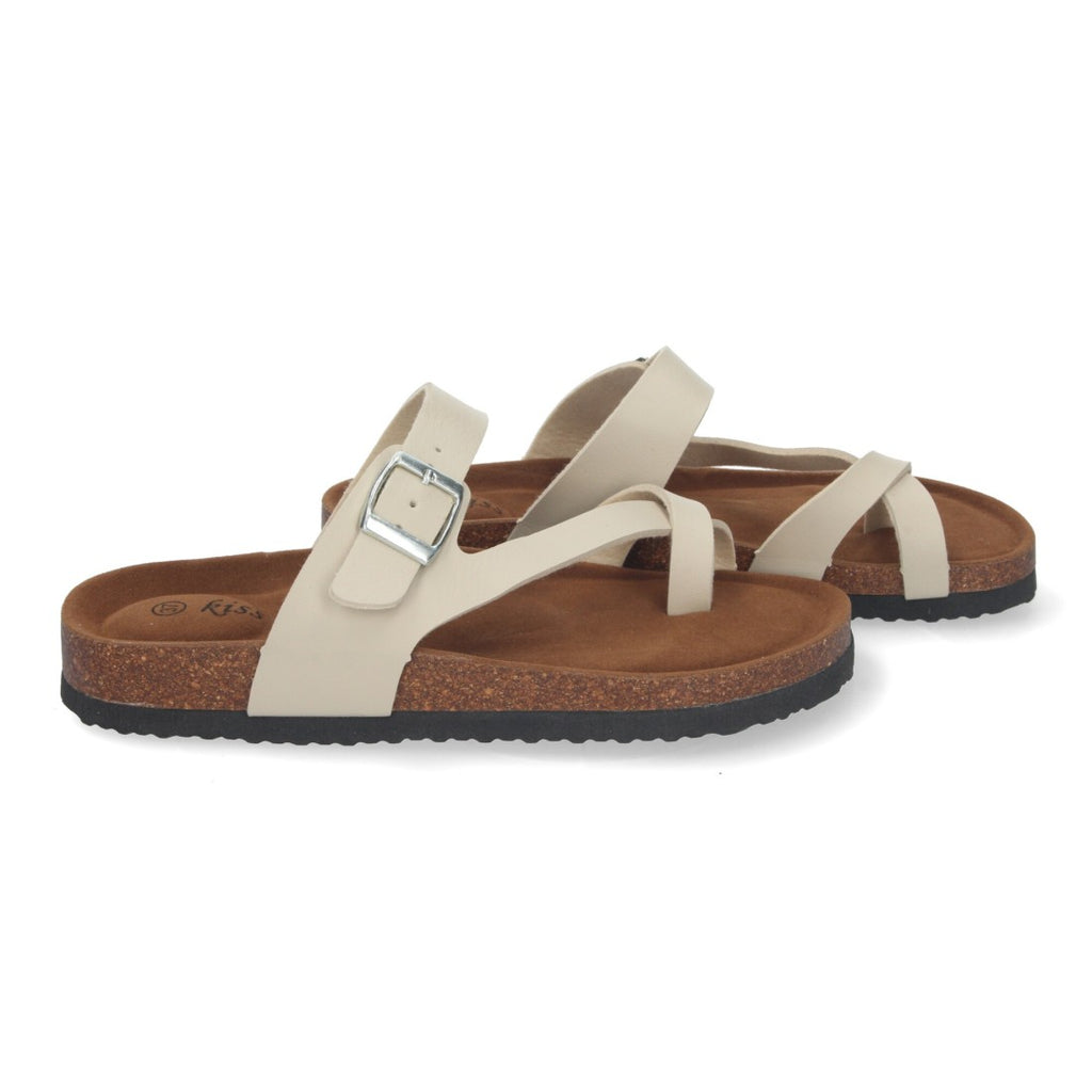Sandalias Beige Mujer Verano Elegantes