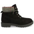 Botines Negros Escoceses - Estilo Urbano