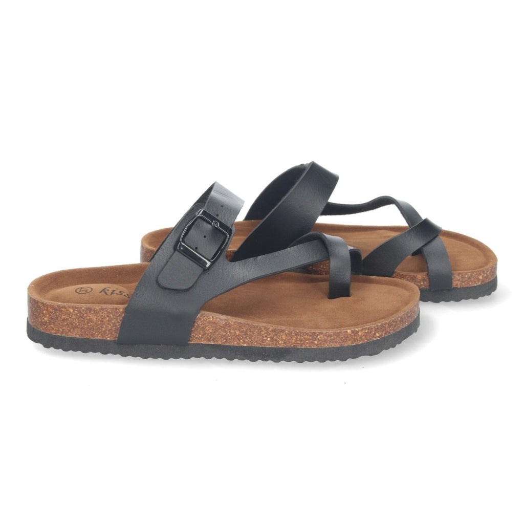 Sandalias Negras Mujer Verano Elegantes