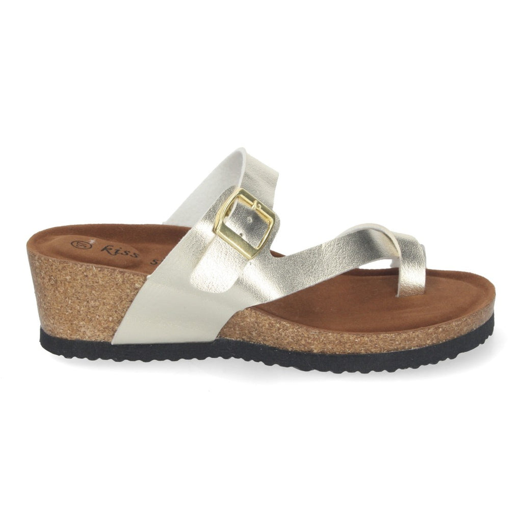 Sandalias Doradas Mujer Elegantes Fiesta