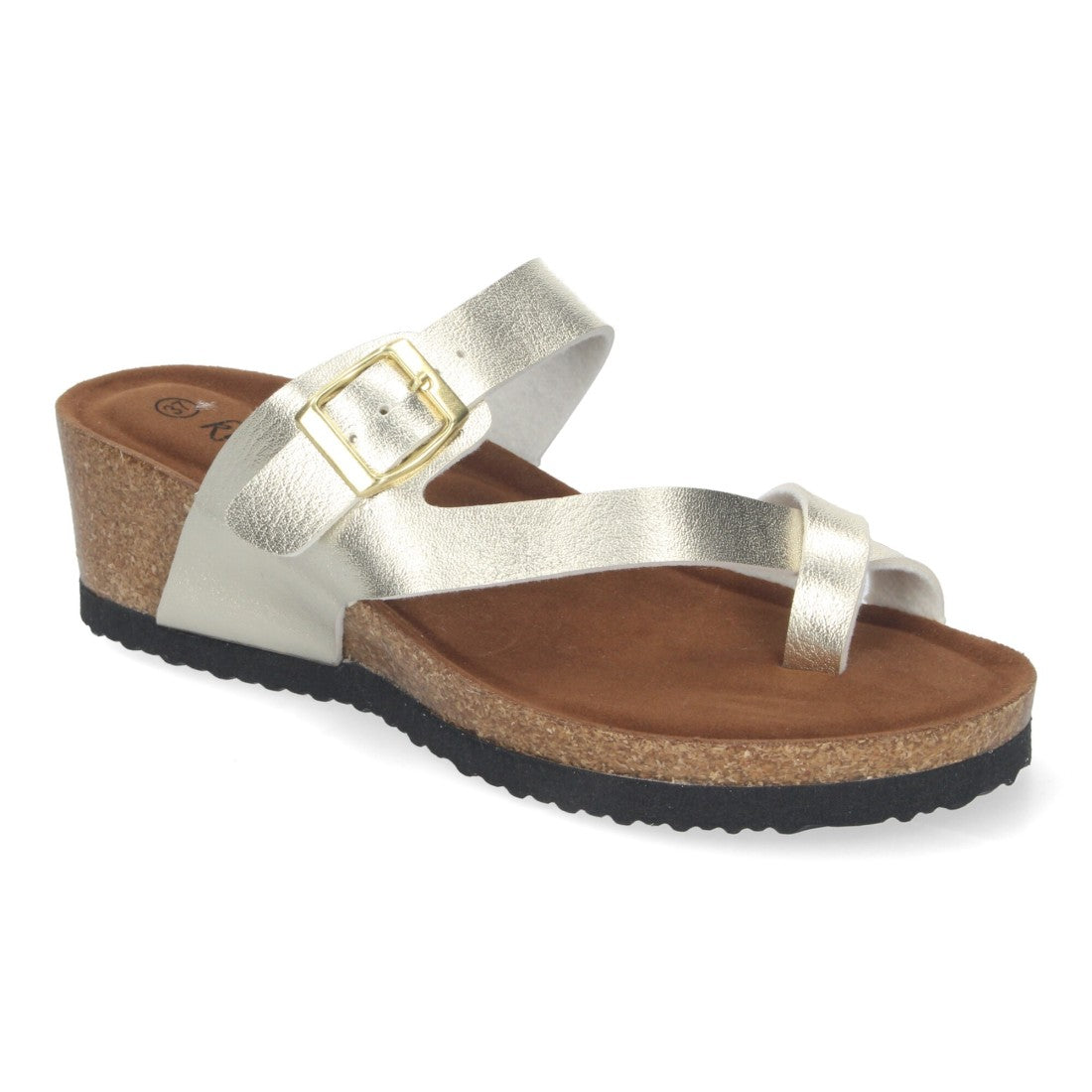 Sandalias Doradas Mujer Elegantes Fiesta