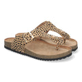 Sandalias Planas Estampado Leopardo Atrevidas Mujer