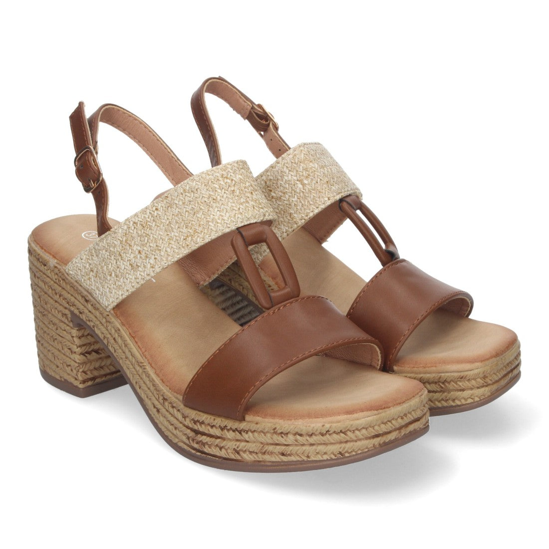 Sandalias Camel Mujer Elegantes