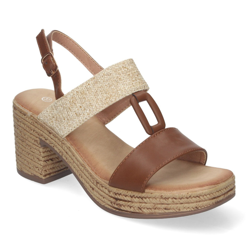 Sandalias Camel Mujer Elegantes