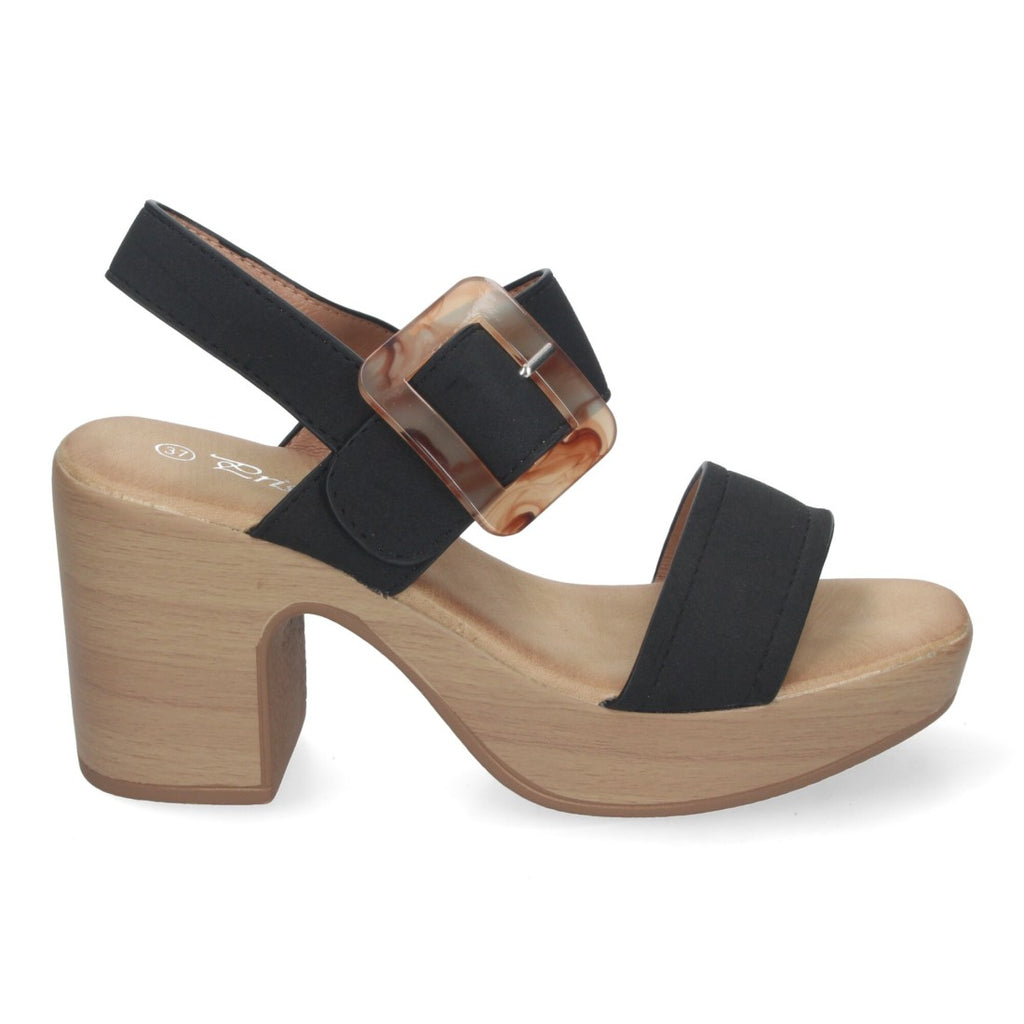 Sandalias Negras Mujer Planas
