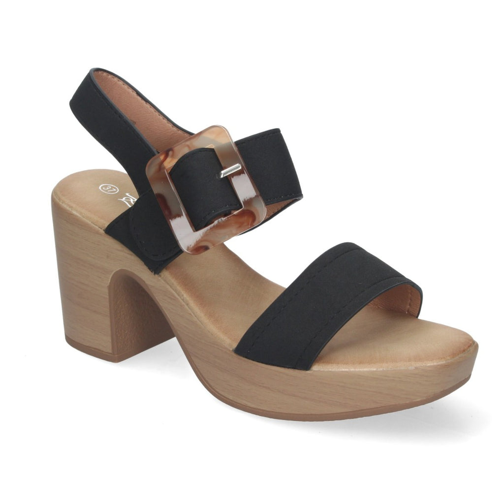 Sandalias Negras Mujer Planas