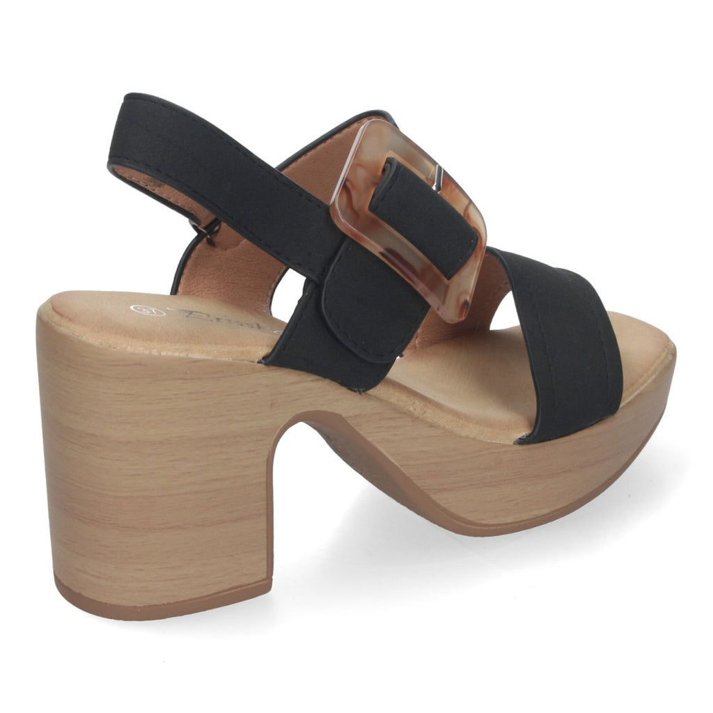 Sandalias Negras Mujer Planas