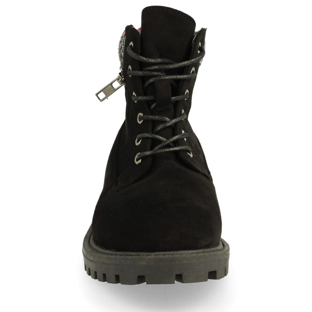 Botines Negros Escoceses - Estilo Urbano