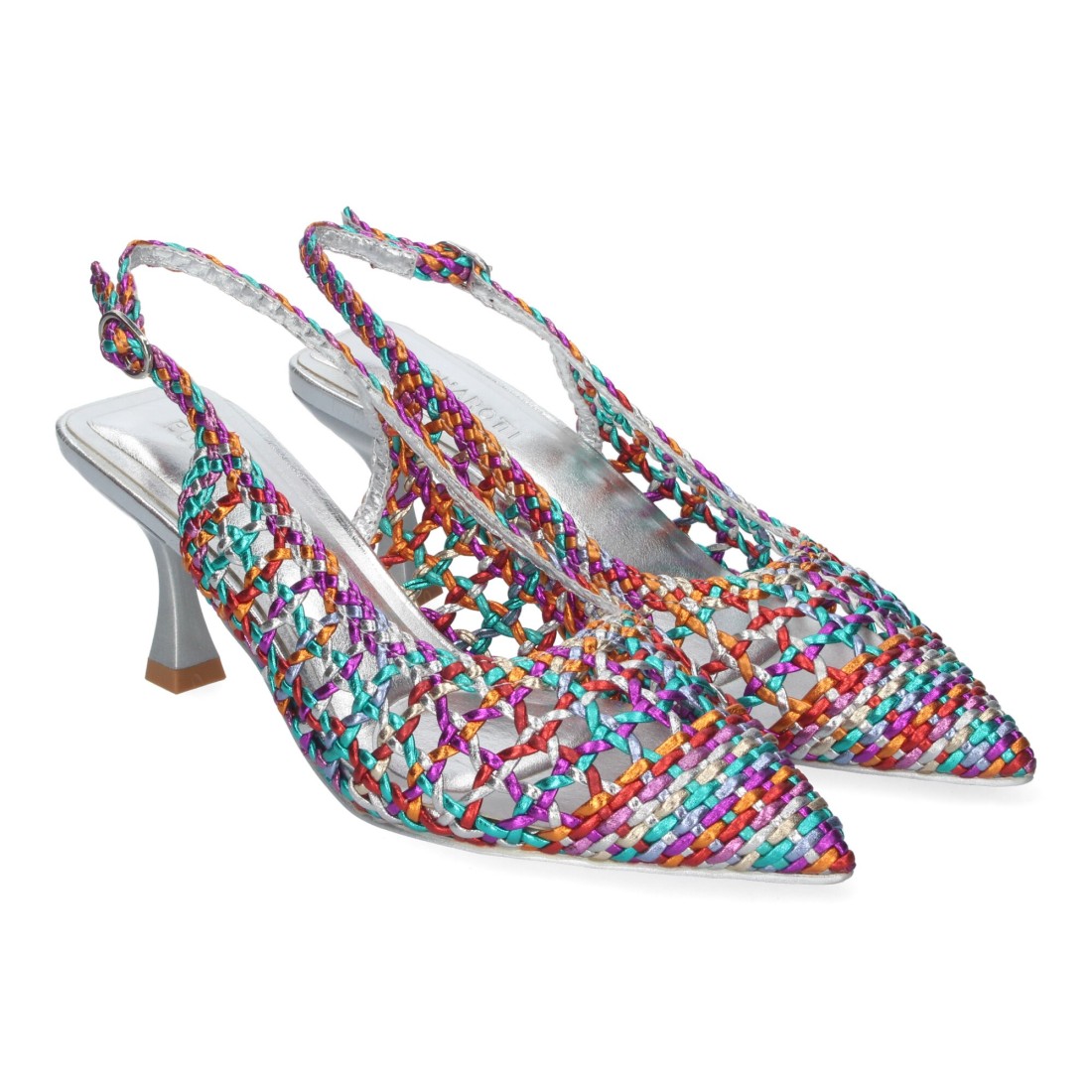 Zapatos de Tacón Multicolor Modernos Mujer
