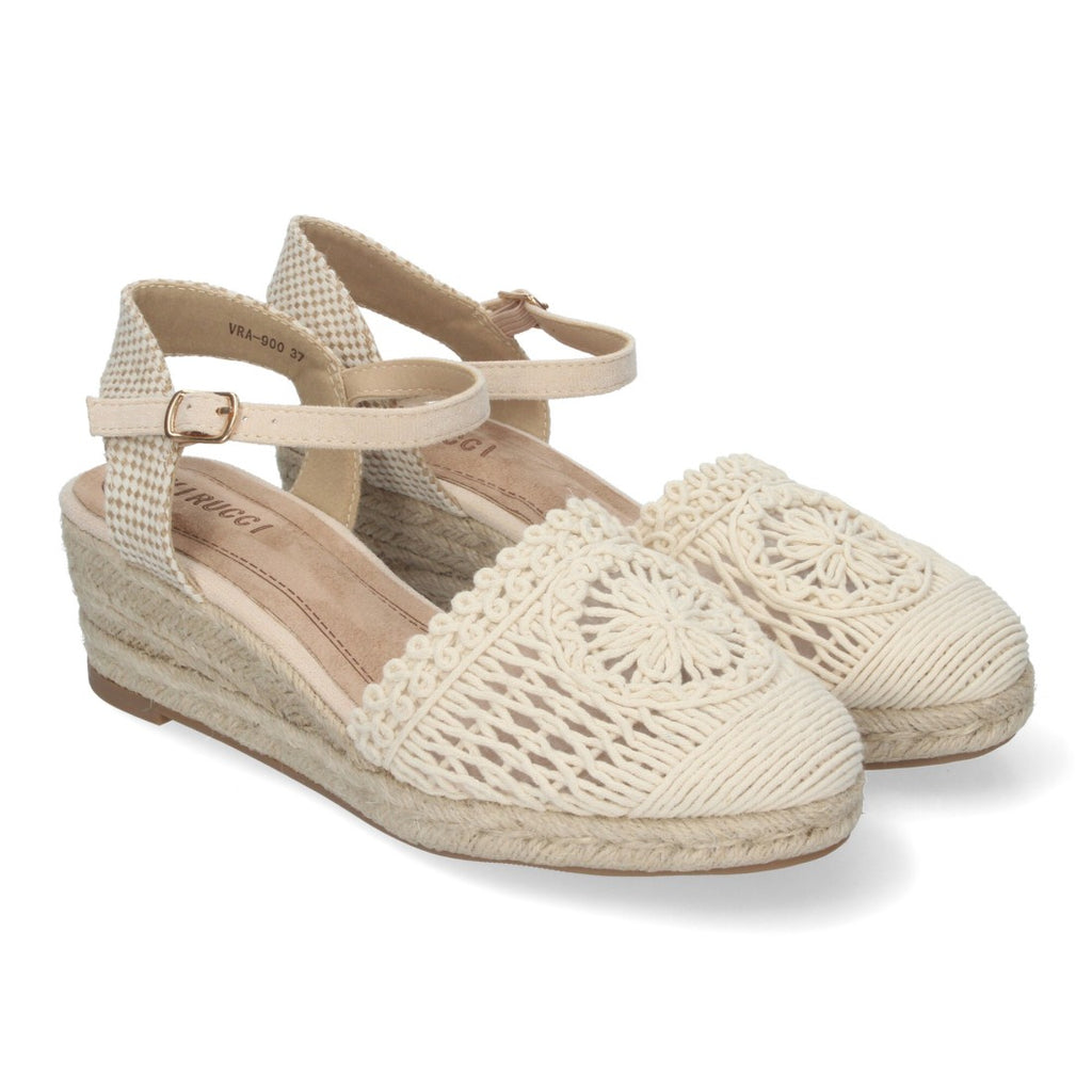 Sandalias Beige Mujer Elegantes Verano