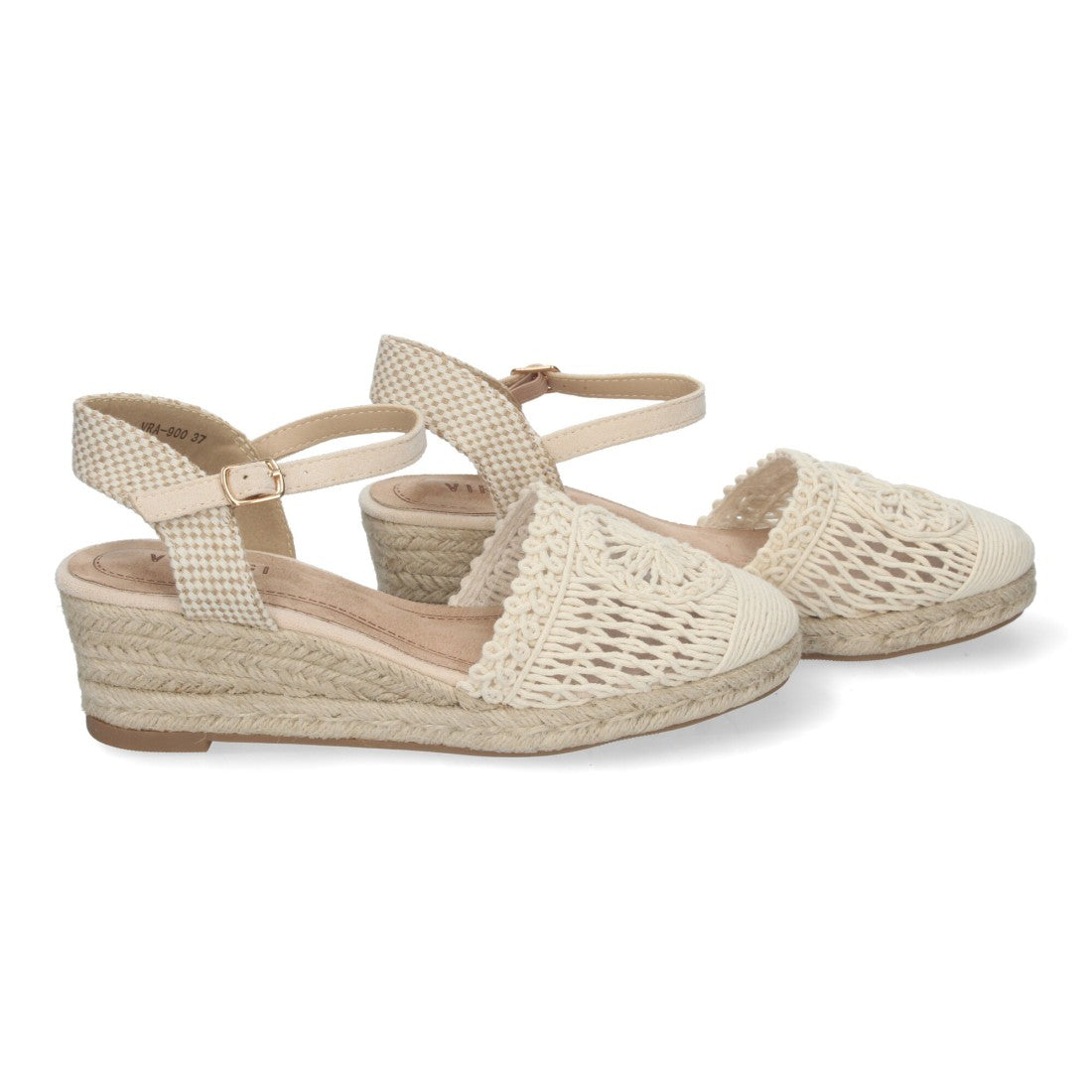 Sandalias Beige Mujer Elegantes Verano