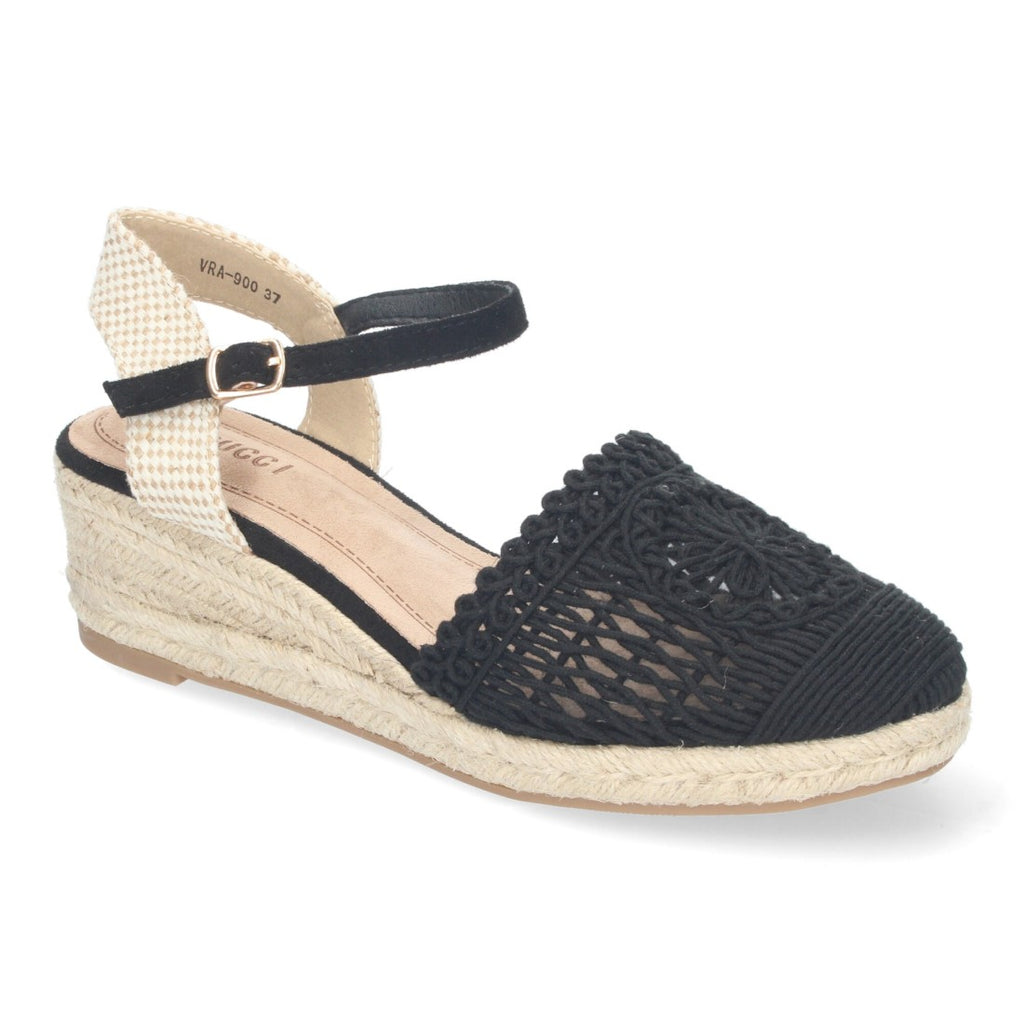 Sandalias Negras Mujer Elegantes Verano