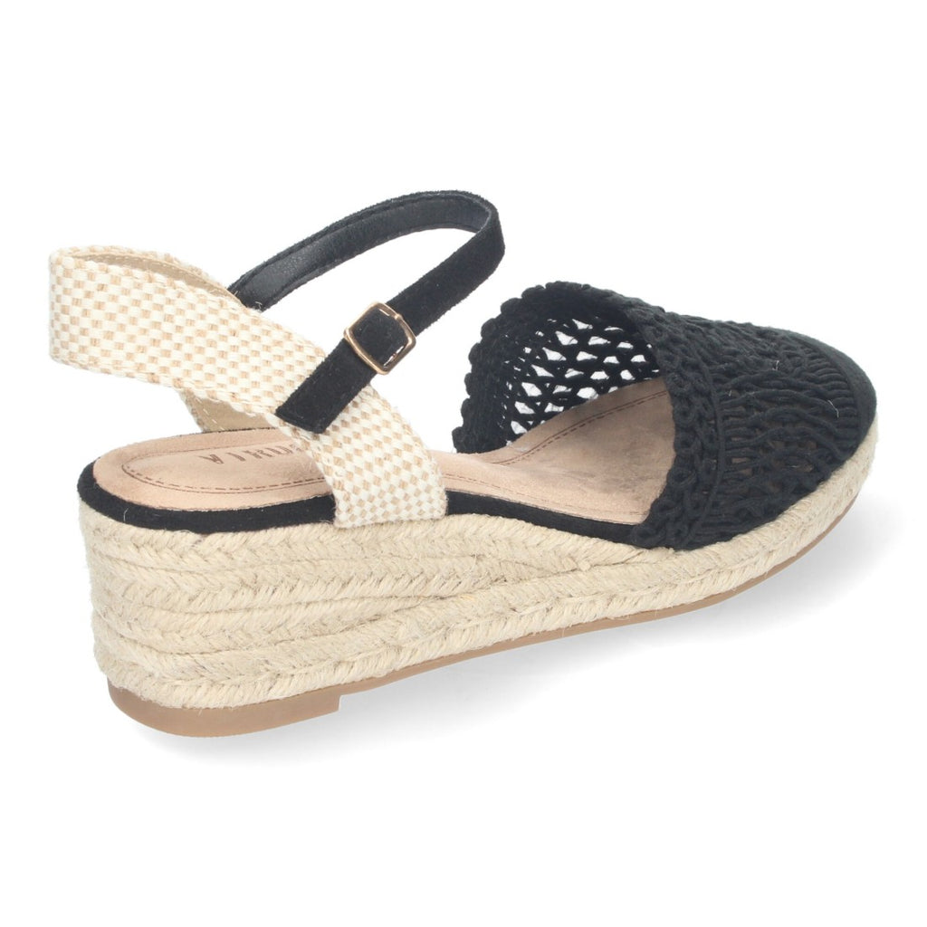 Sandalias Negras Mujer Elegantes Verano