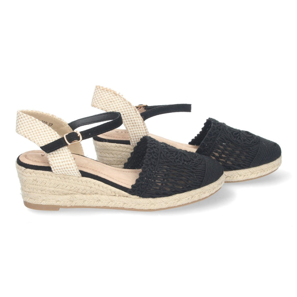 Sandalias Negras Mujer Elegantes Verano