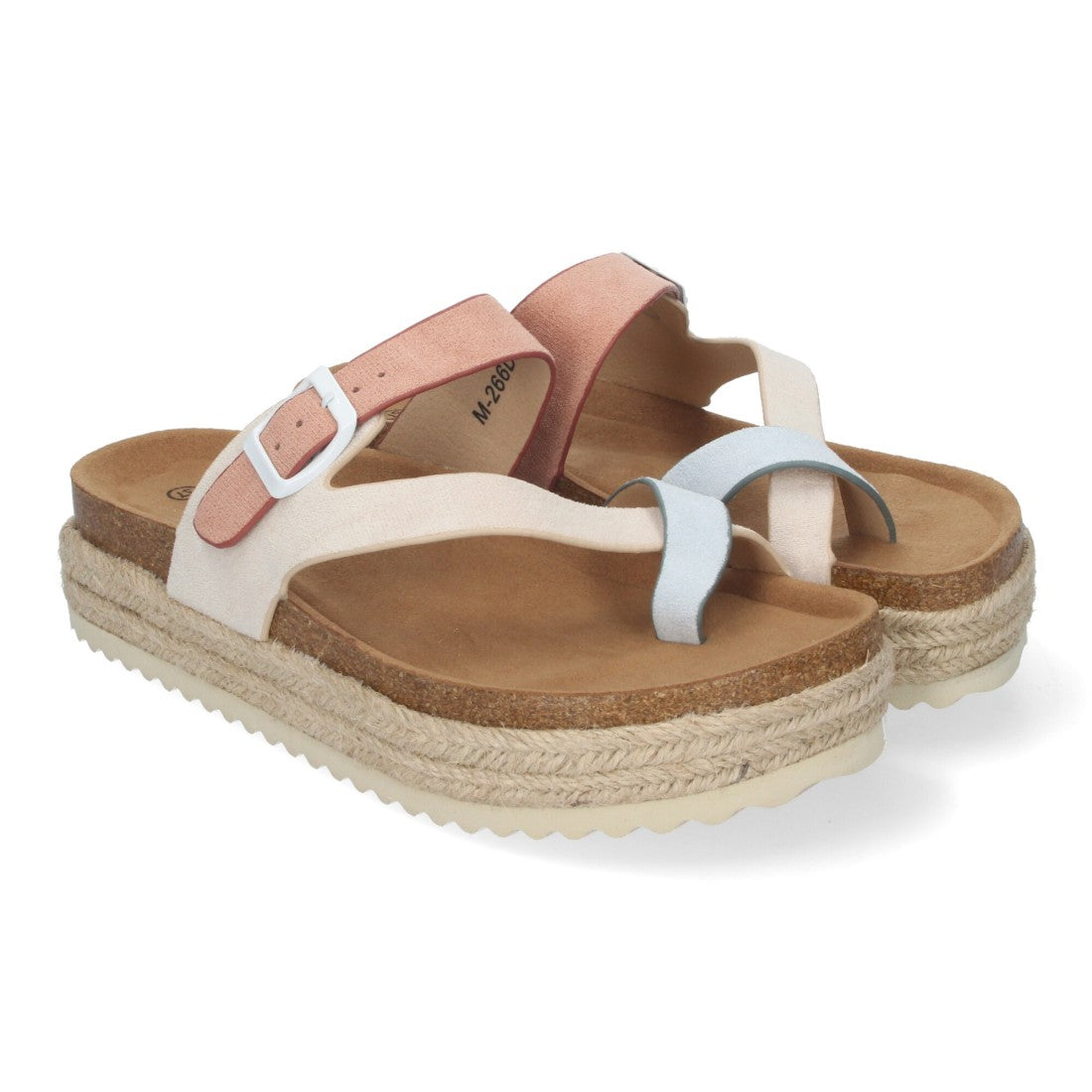 Sandalias Beige Mujer Elegantes Verano