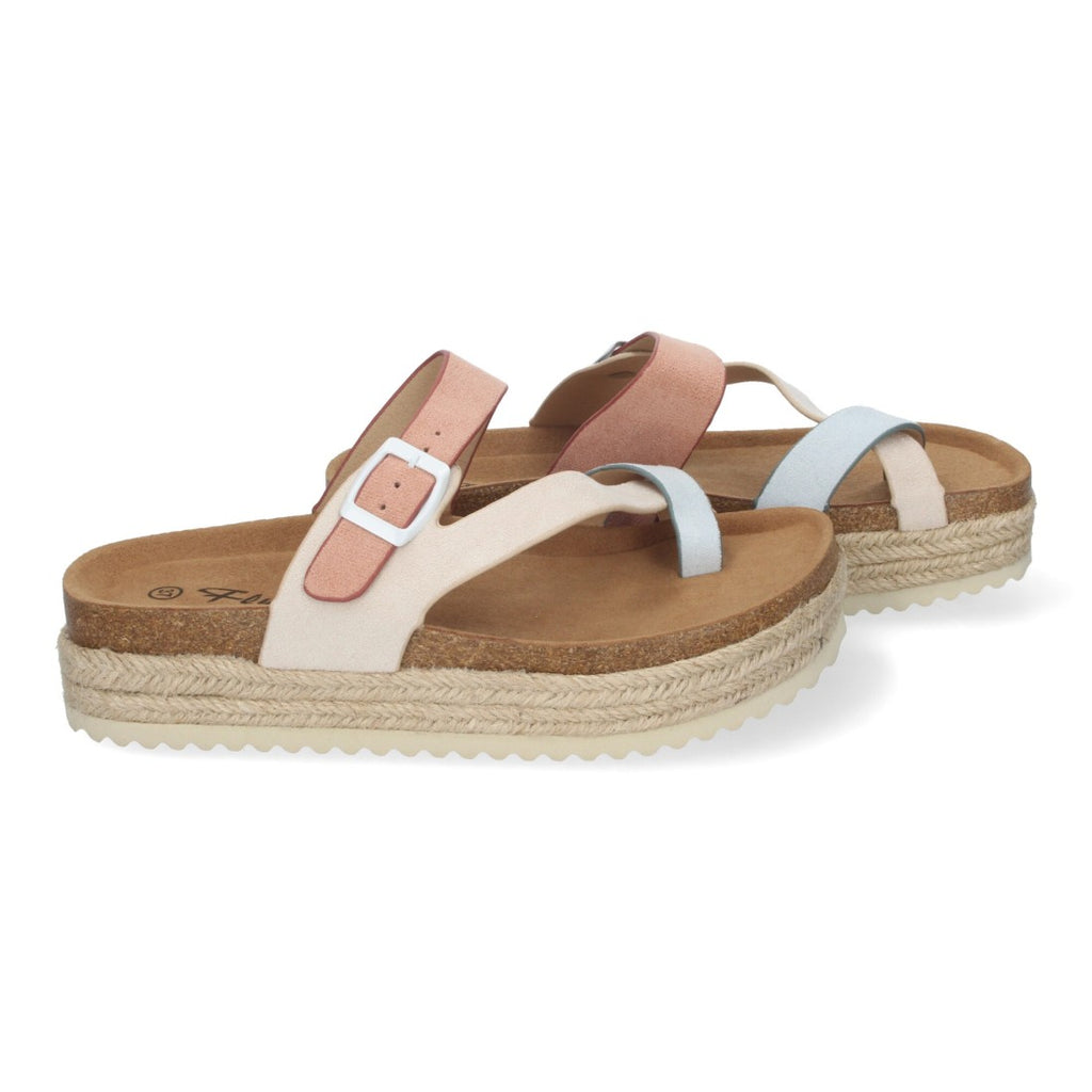 Sandalias Beige Mujer Elegantes Verano