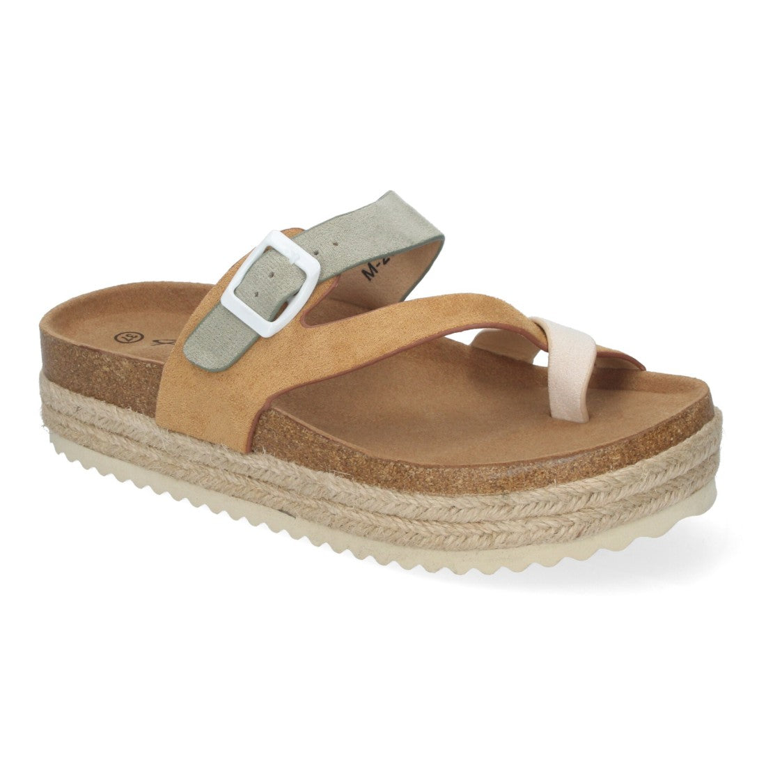 Sandalias Camel Mujer Elegantes Verano
