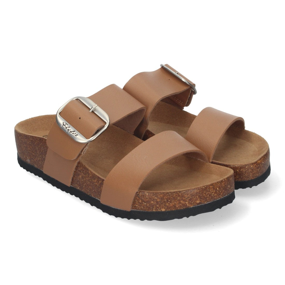 Sandalias Taupe Mujer Cuña Bio Plantilla Anatómica Estilo Esclava Elegantes