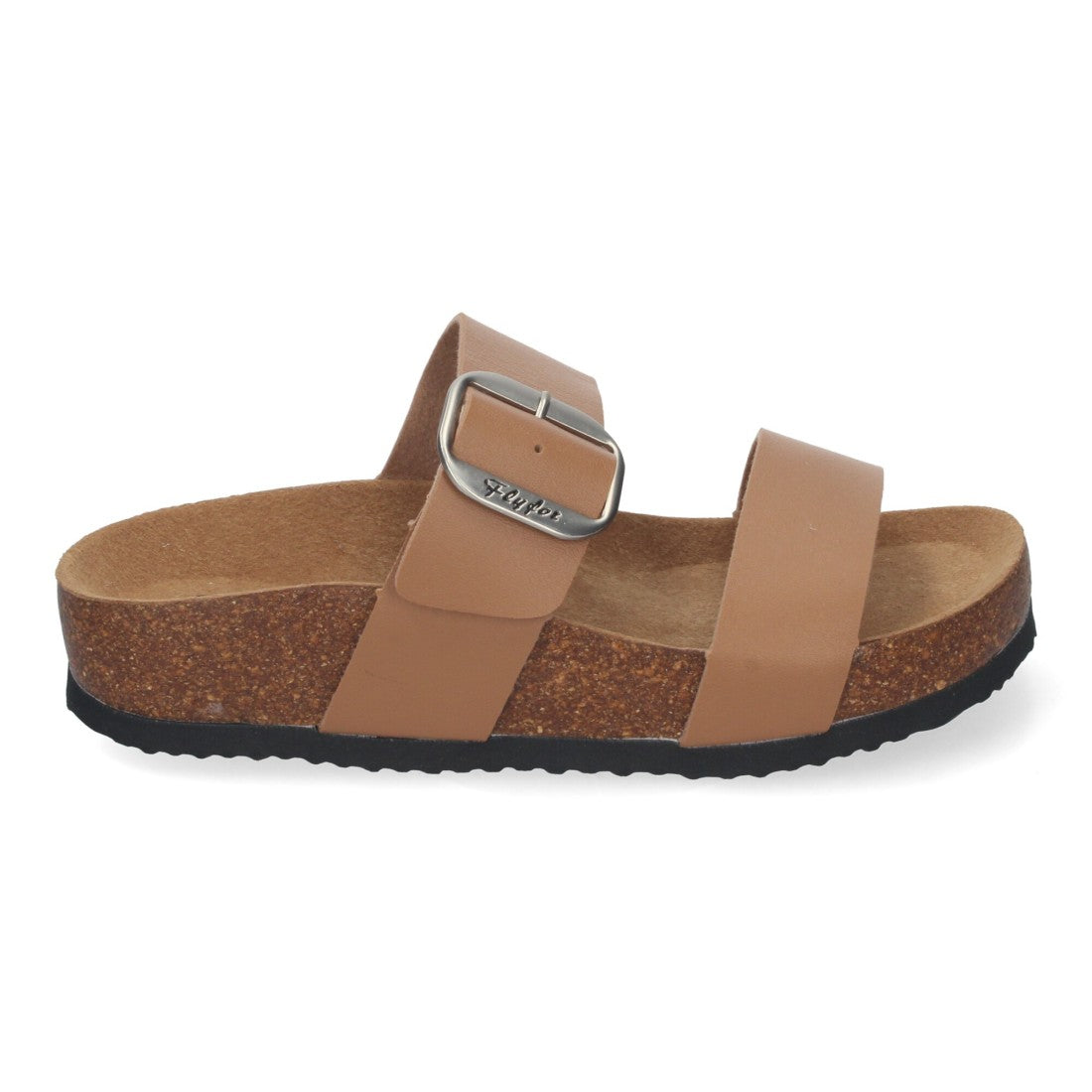Sandalias Taupe Mujer Cuña Bio Plantilla Anatómica Estilo Esclava Elegantes