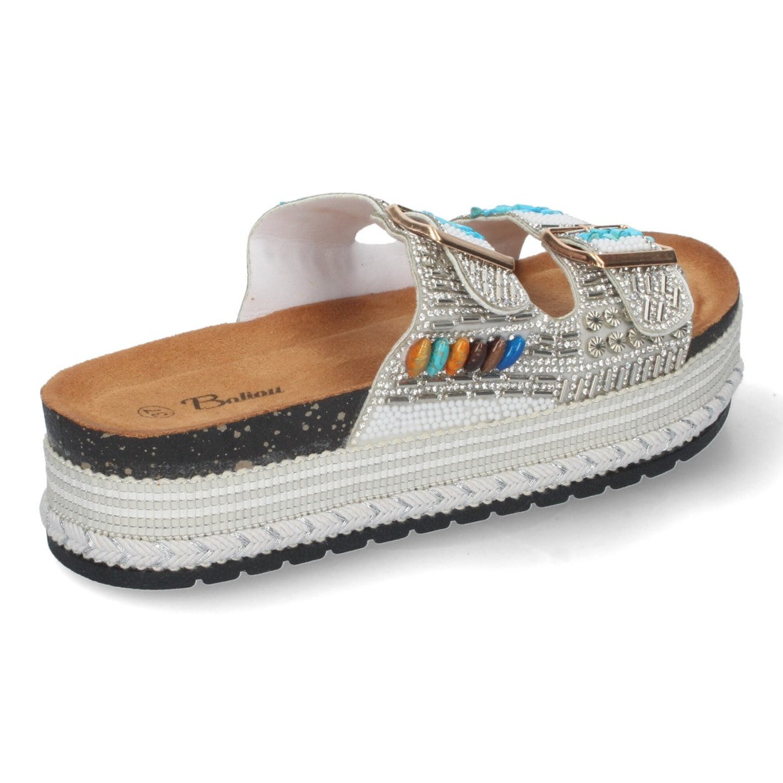 Sandalias Blancas Mujer Planas Cómodas