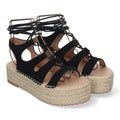 Sandalias Negras Mujer Elegantes Fiesta