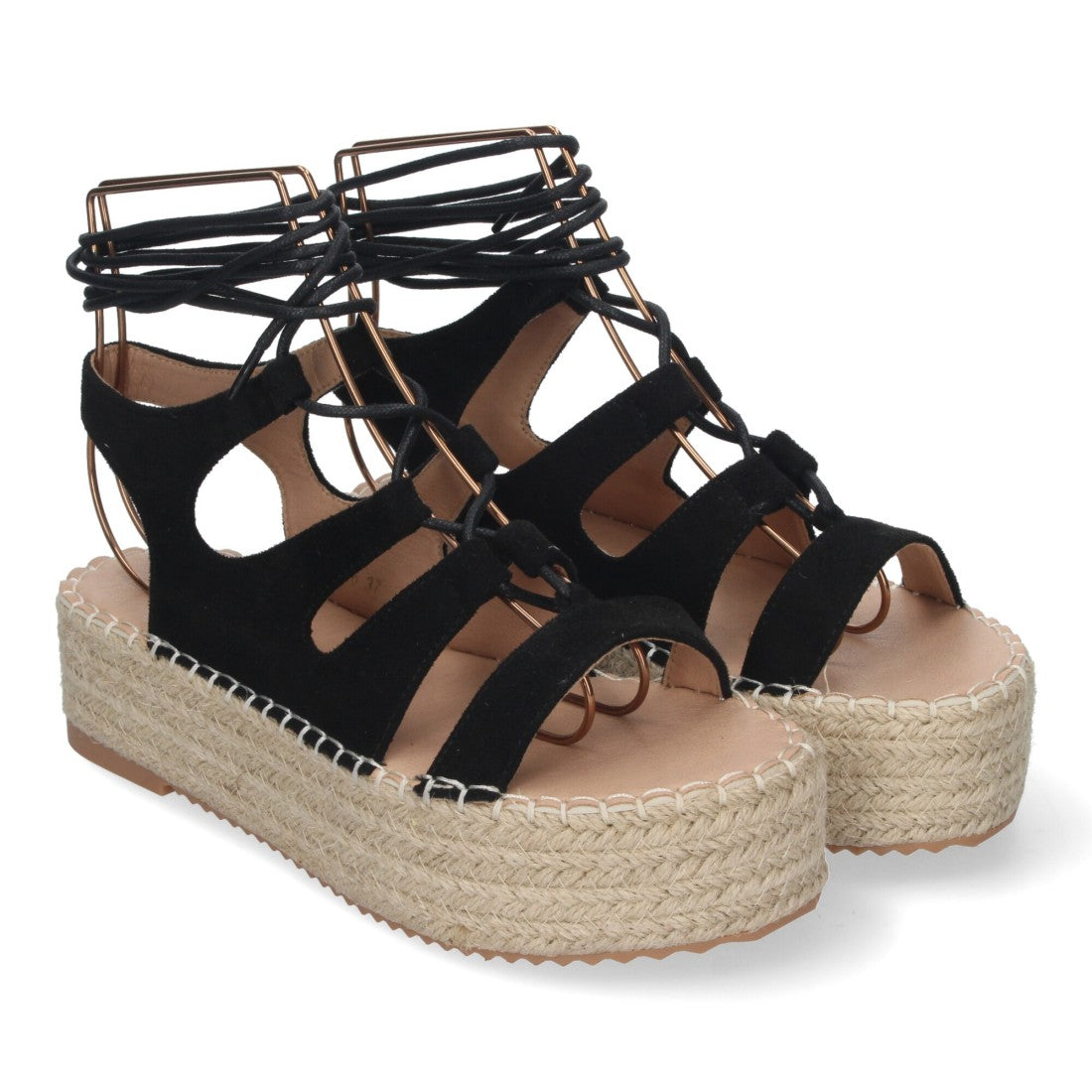 Sandalias Negras Mujer Elegantes Fiesta