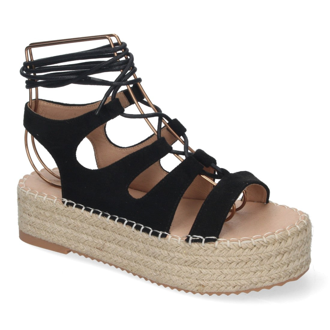 Sandalias Negras Mujer Elegantes Fiesta