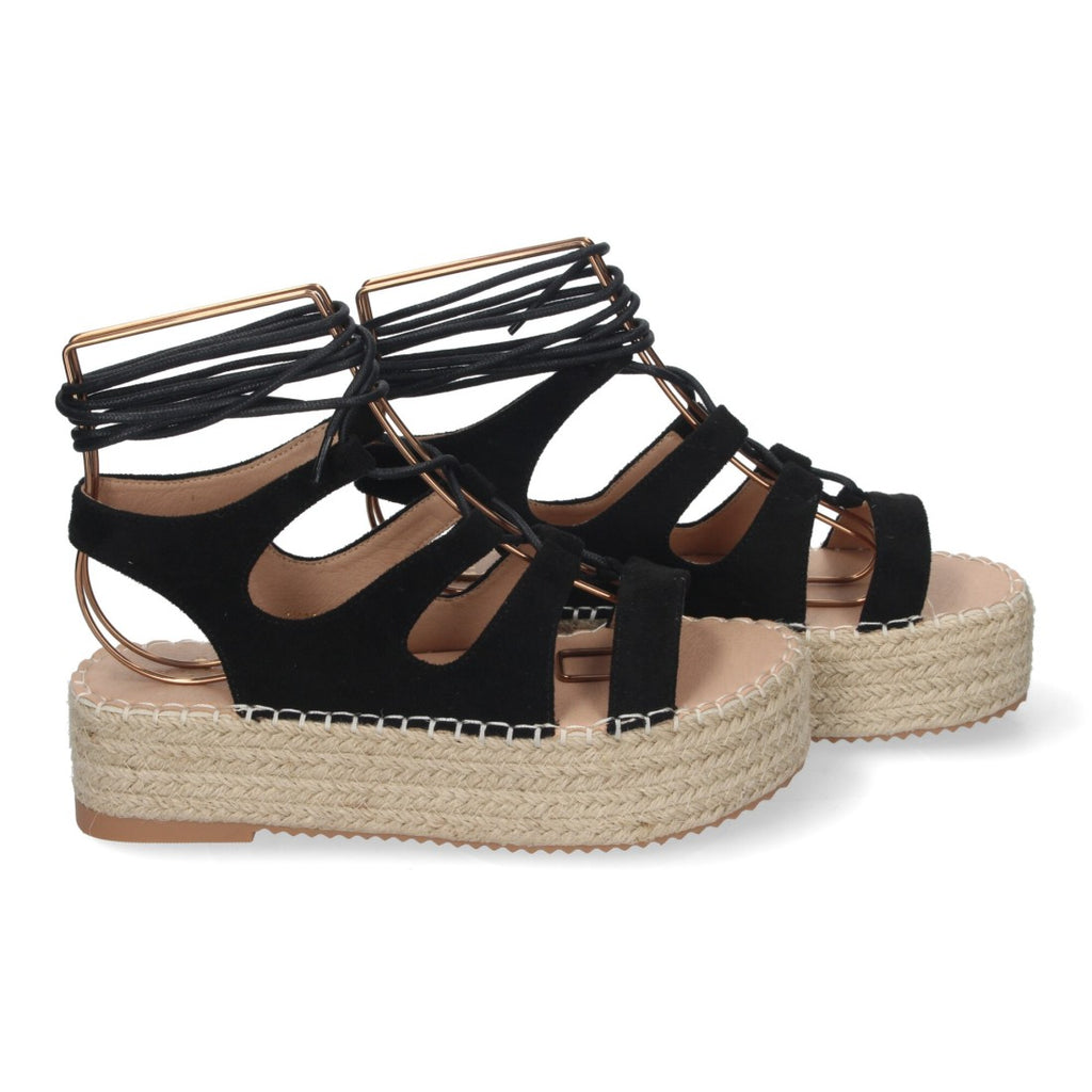 Sandalias Negras Mujer Elegantes Fiesta
