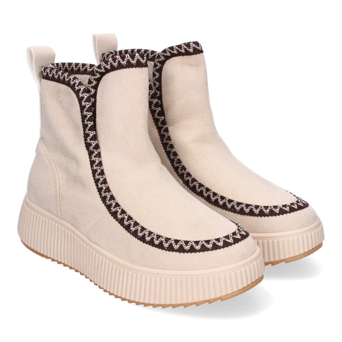 Botas Beige Altas - Neutralidad Elegante