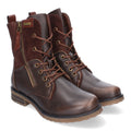 Elegante braune Stiefel mit Absatz