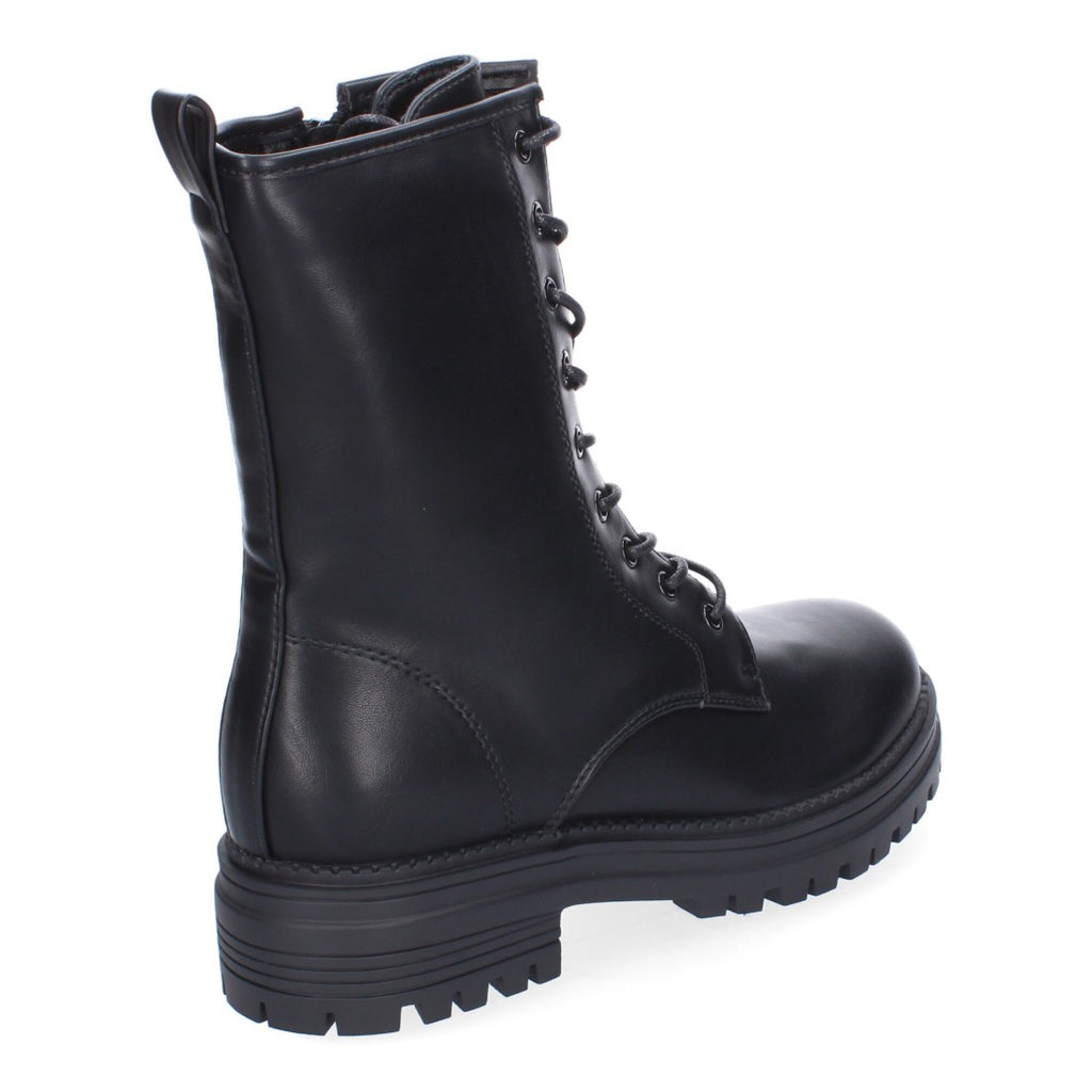 Elegante schwarze Stiefel mit Absatz