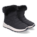 Elegante schwarze Stiefel mit Absatz