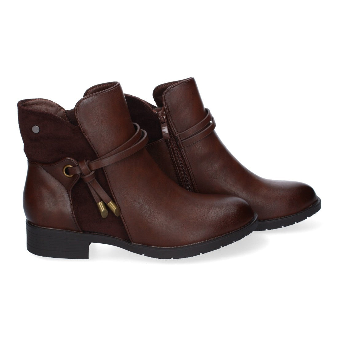 Botas Marrones Elegantes con Tacón