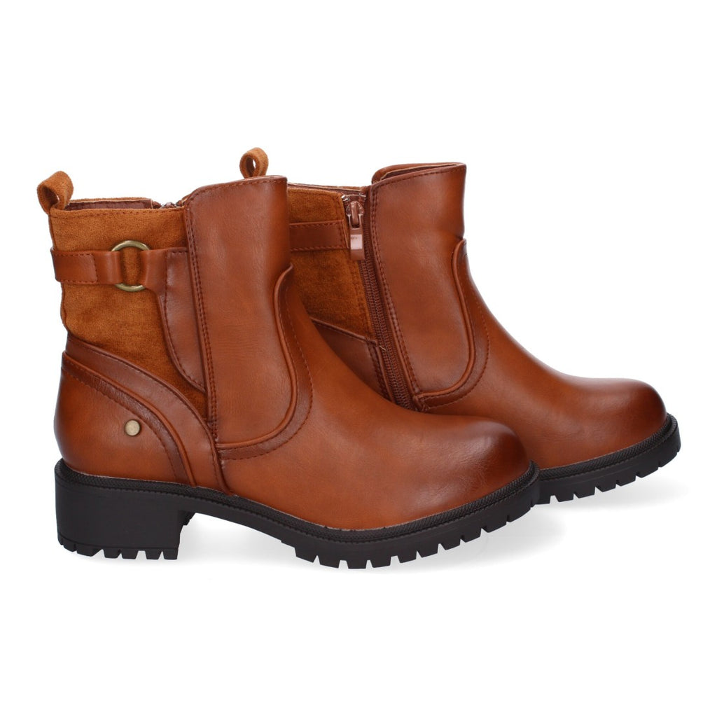 Botas Camel Elegantes con Tacón