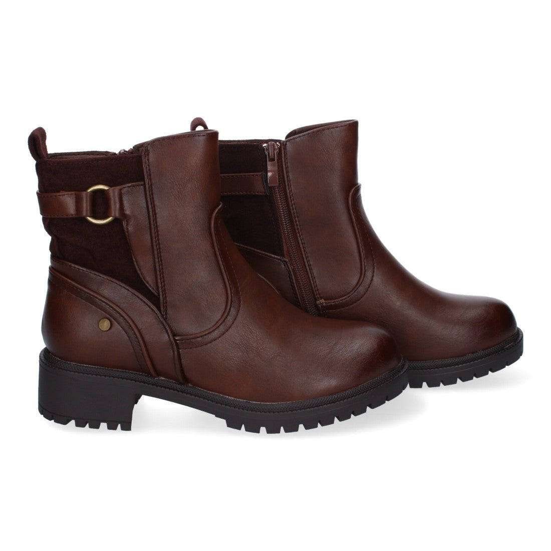 Botas Marrones Elegantes con Tacón