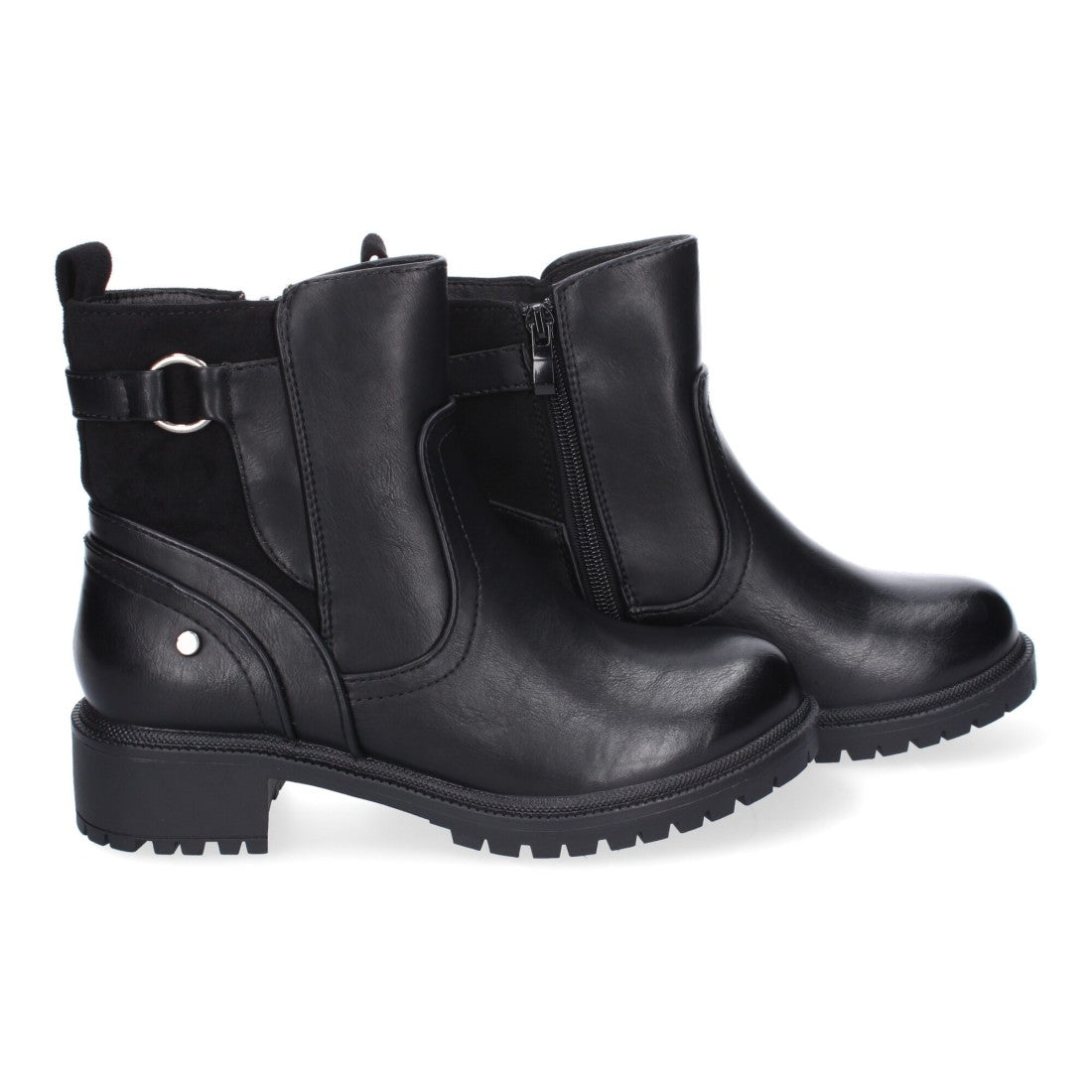 Botas Negras Elegantes con Tacón