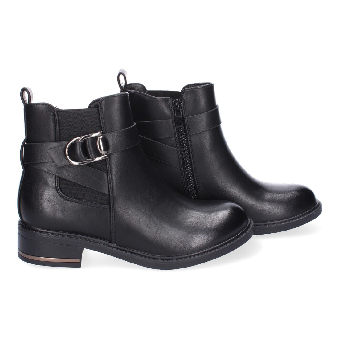 Botas Negras Elegantes con Tacón