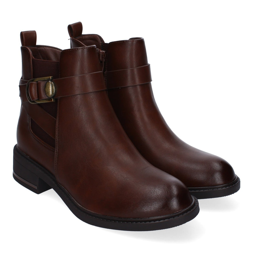 Botas Marrones Elegantes con Tacón