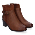 Botines Elegantes Kaki con Detalles Distintivos