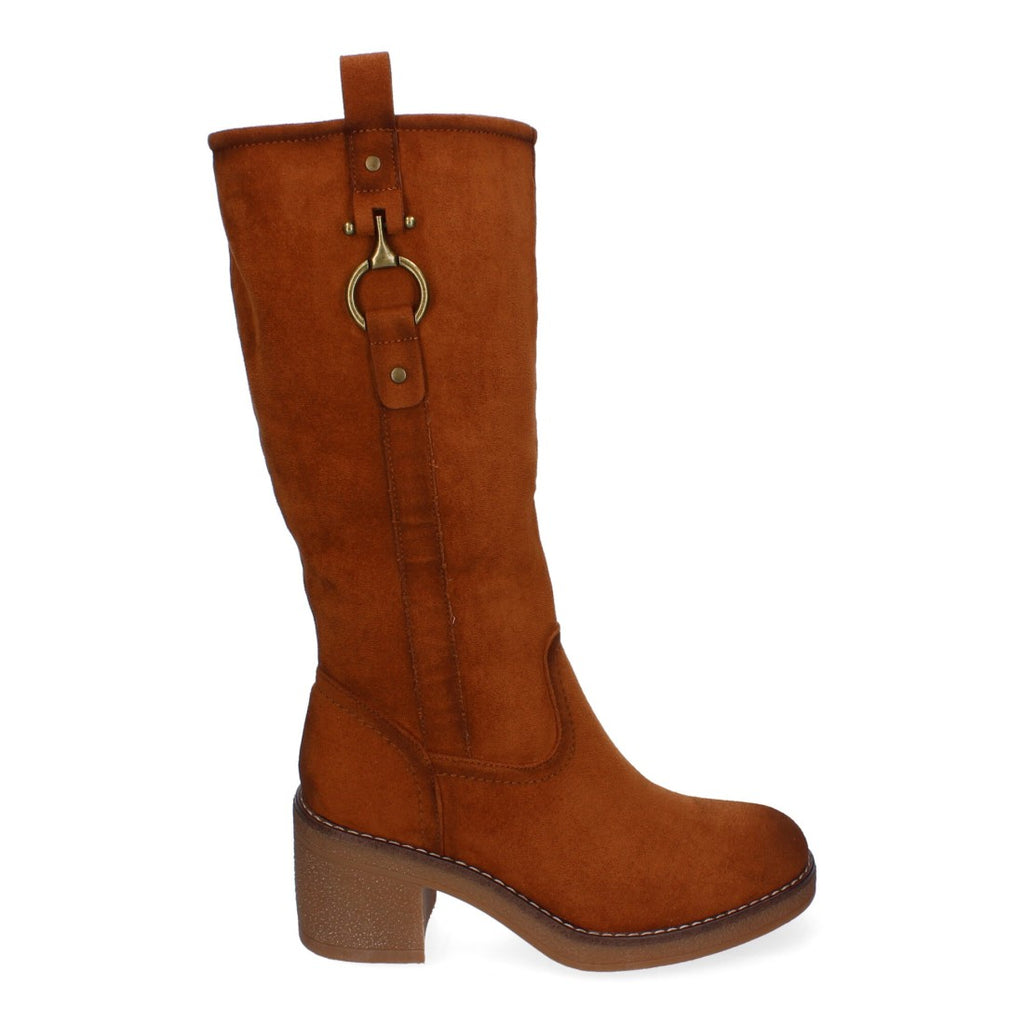Botas con Cuña Elegantes - Cuero