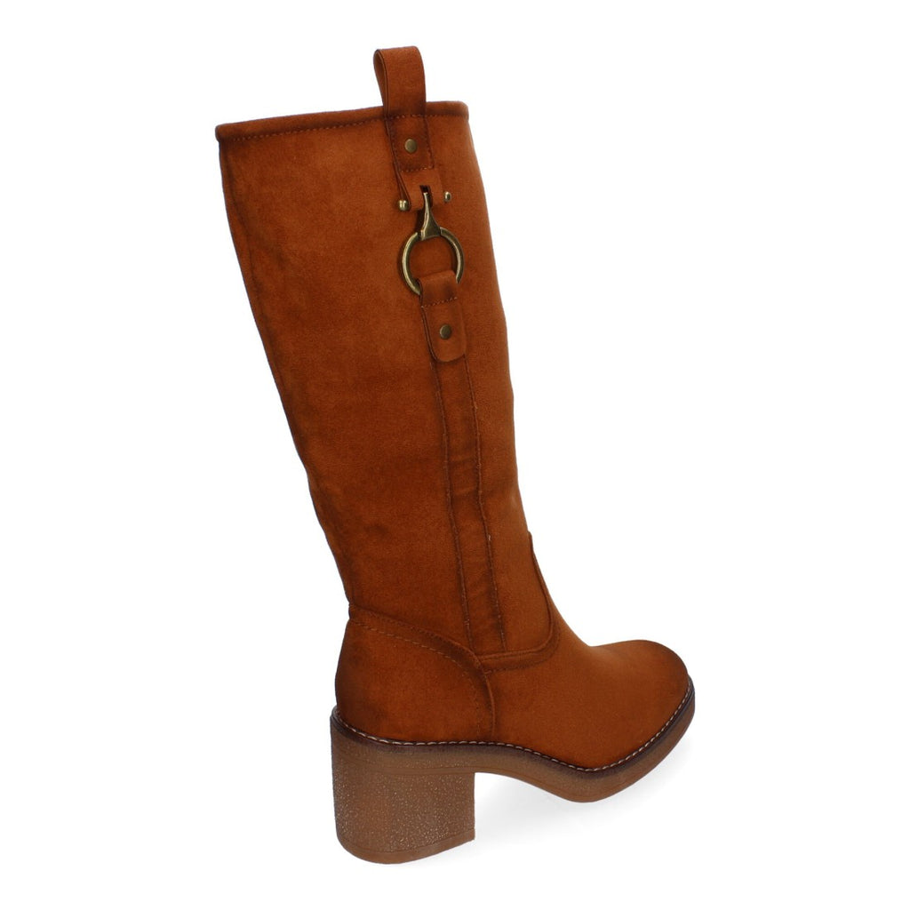 Botas con Cuña Elegantes - Cuero