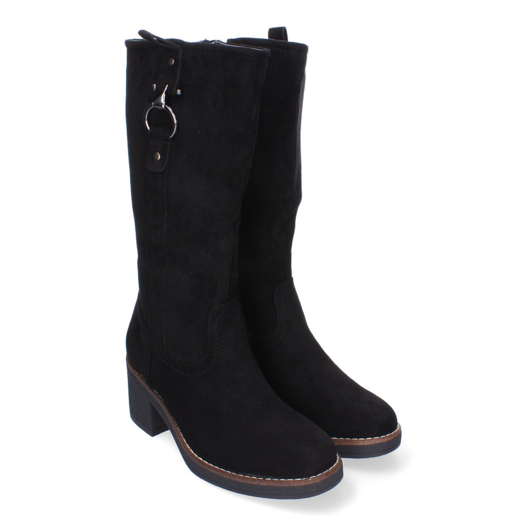 Botas con Cuña Elegantes - Negro