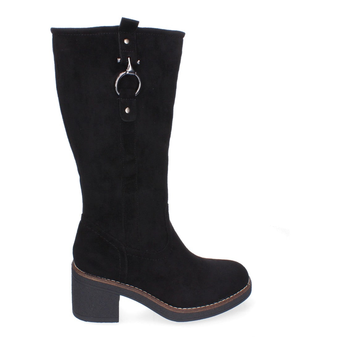 Botas con Cuña Elegantes - Negro