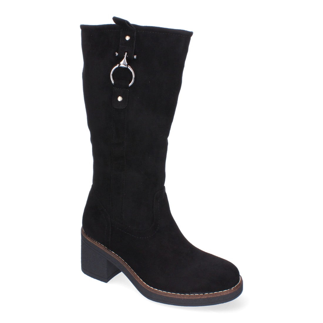 Botas con Cuña Elegantes - Negro