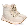 Elegante beige Stiefel mit Absatz