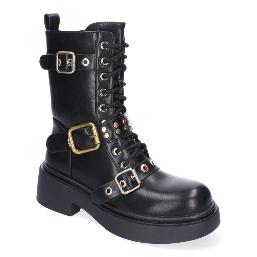 Elegante bequeme schwarze Stiefel